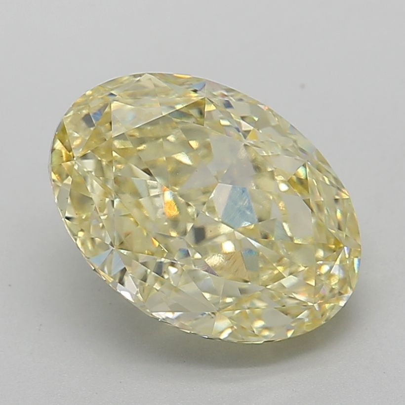 5.34 ct. oval Lab Grown Diamond front image