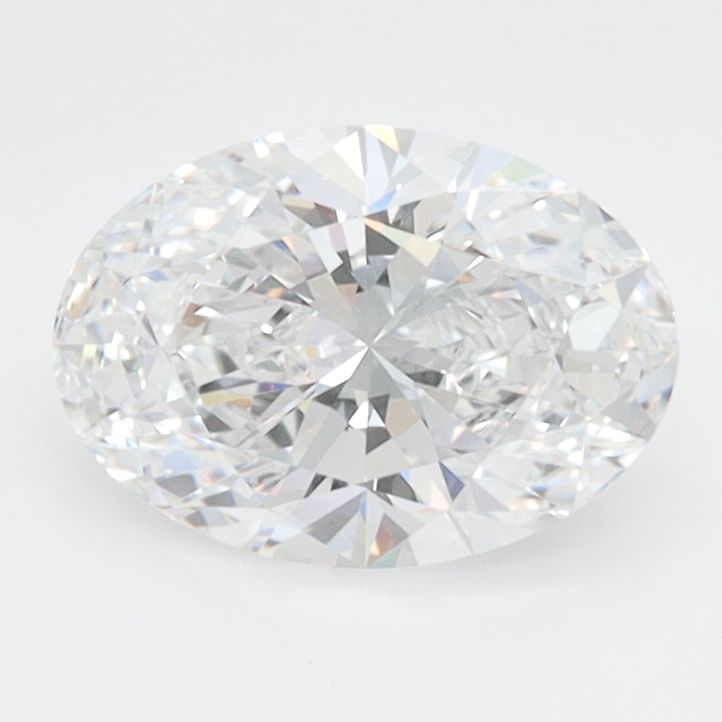 1.23 ct. oval Lab Grown Diamond front image
