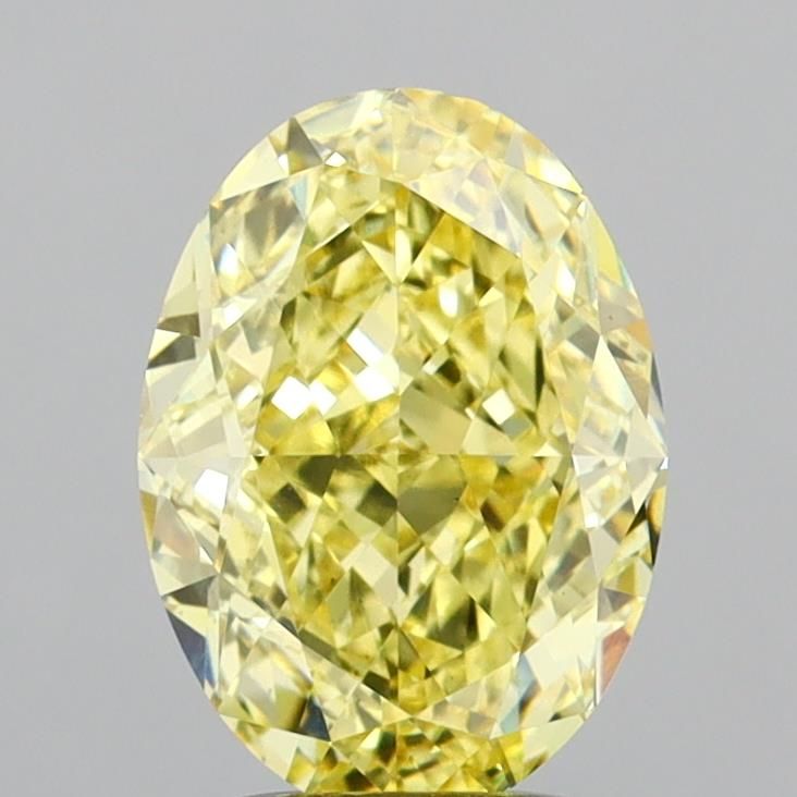 3.02 ct. oval Lab Grown Diamond front image