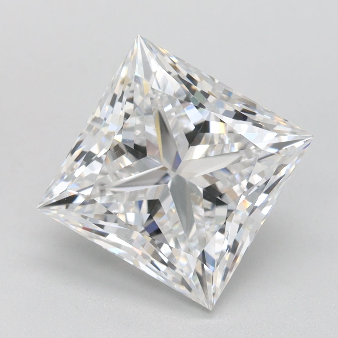3.10 ct. princess Lab Grown Diamond front image