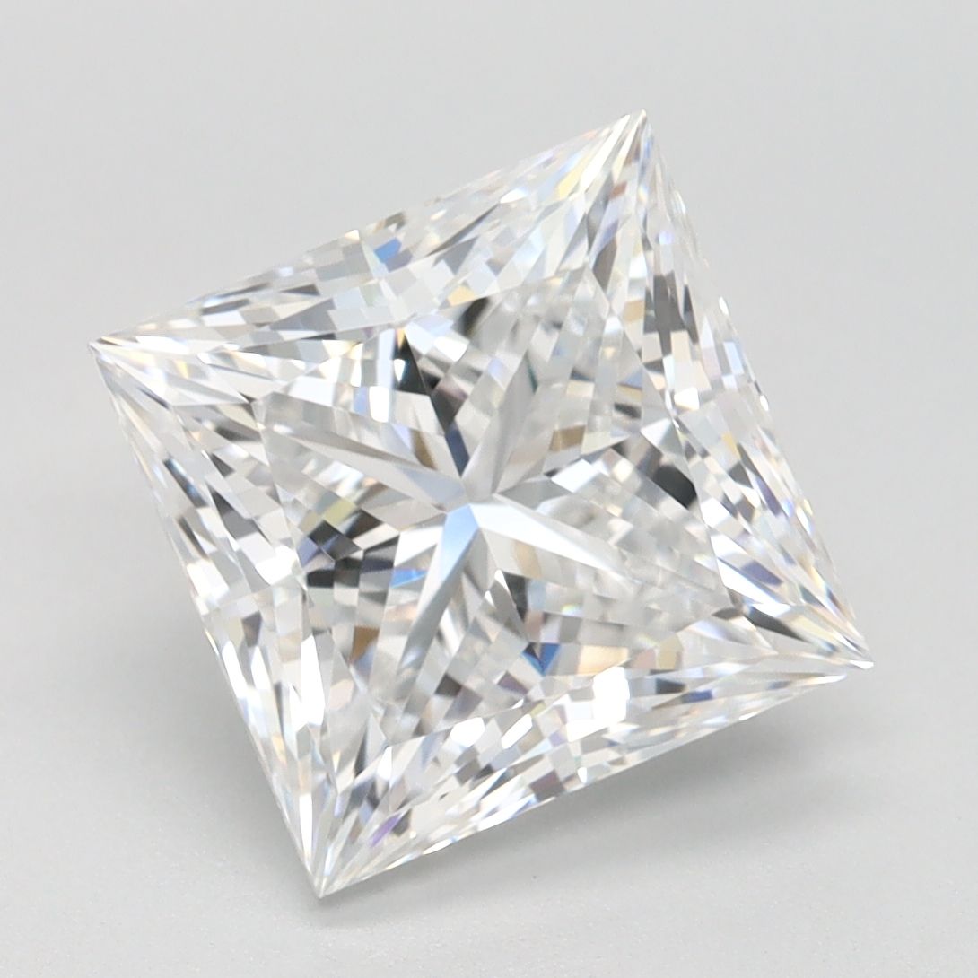 3.14 ct. princess Lab Grown Diamond front image
