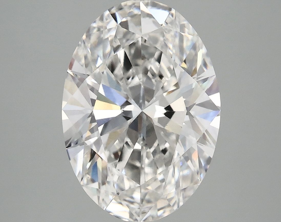 4.02 ct. oval Lab Grown Diamond front image