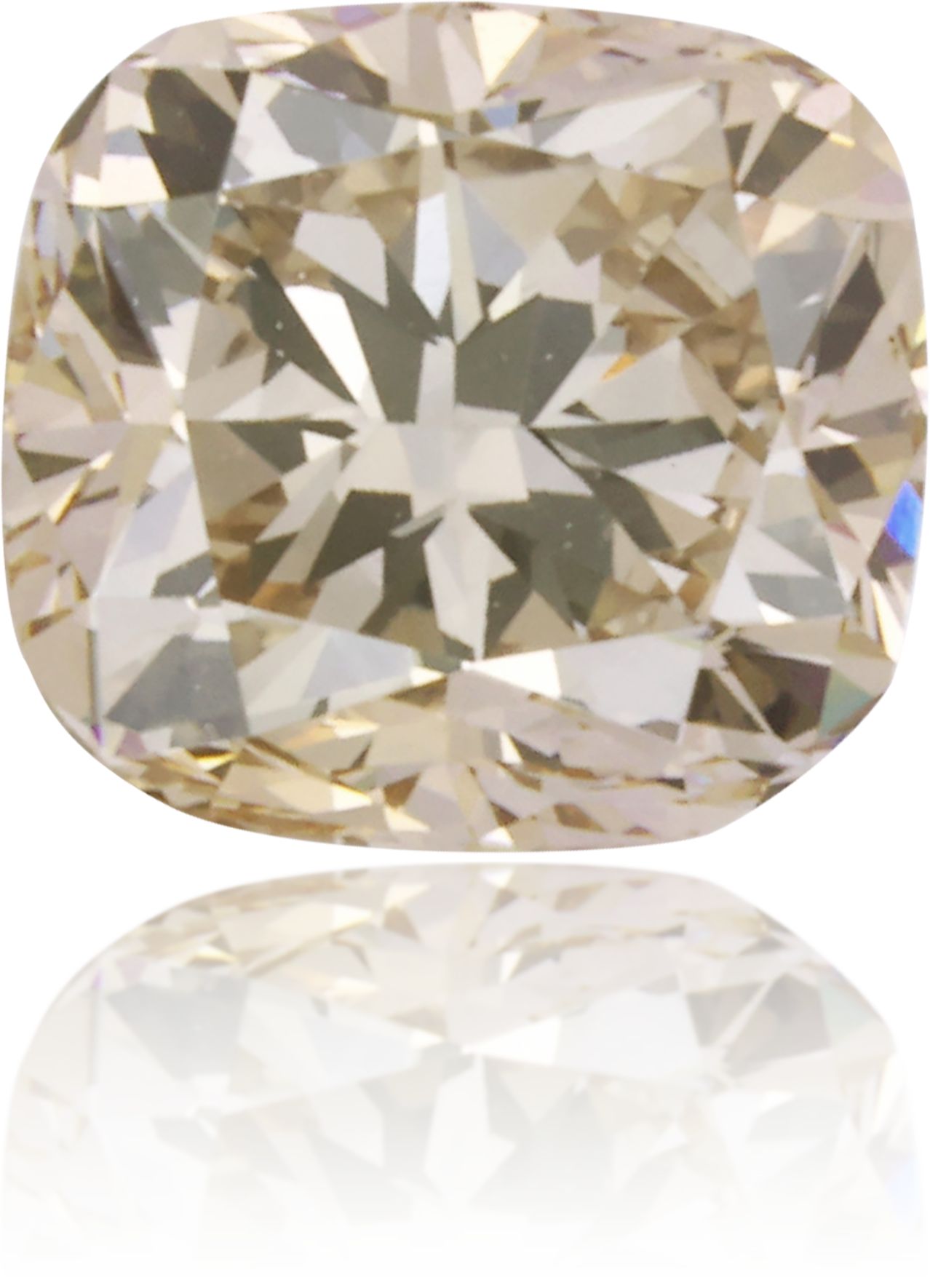 Diament 0.48 ct Fancy Light Brown/VS2