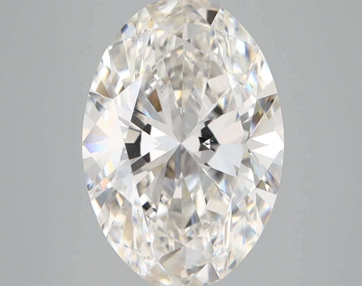4.08 ct. oval Lab Grown Diamond front image
