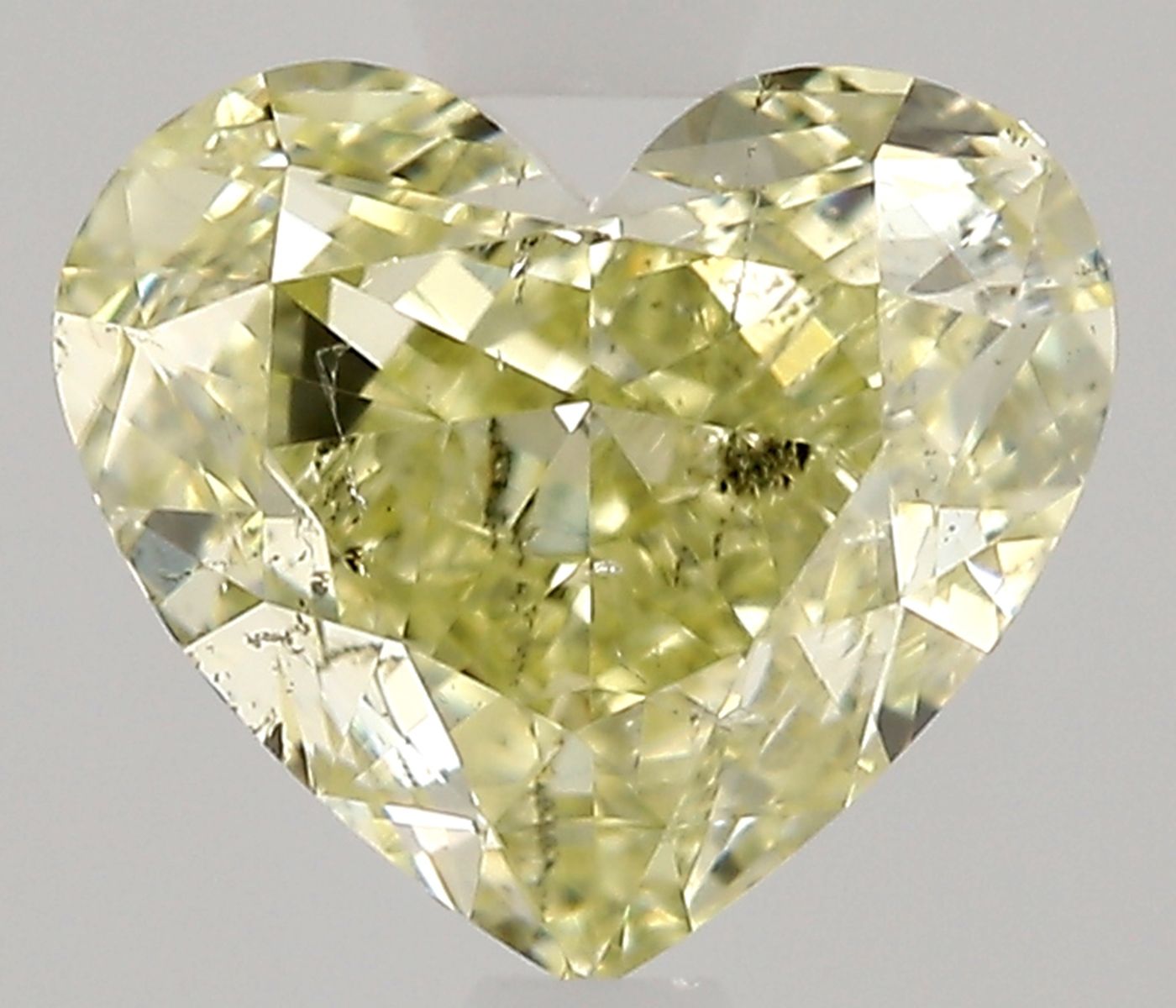 Diament 0.89 ct Fancy Light Yellow/SI2