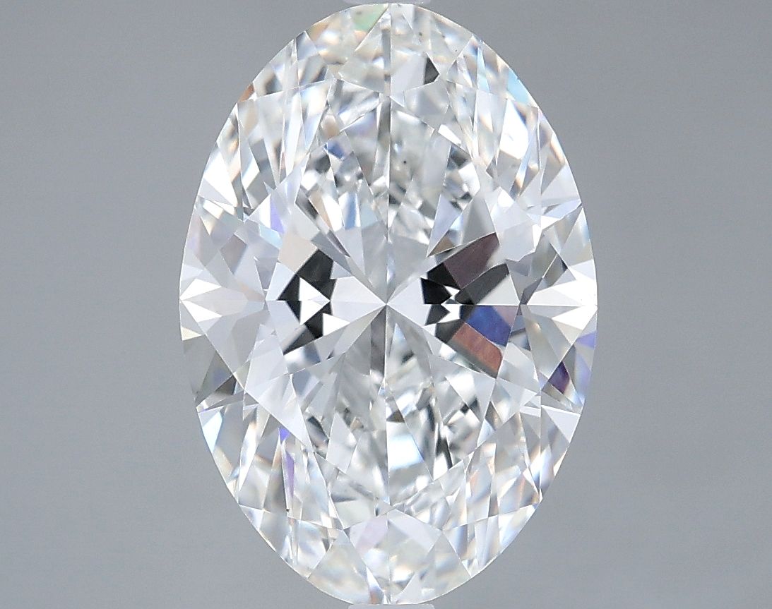 4.02 ct. oval Lab Grown Diamond front image