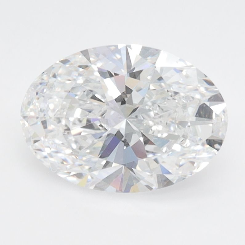 1.57 ct. oval Lab Grown Diamond front image