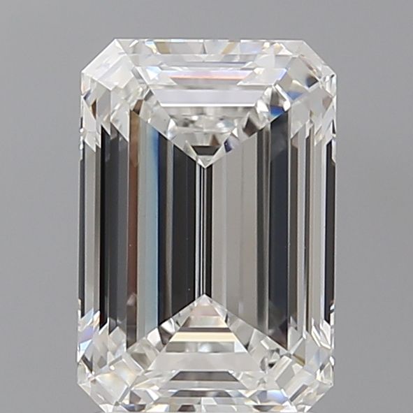 2.57 ct. emerald Lab Grown Diamond front image