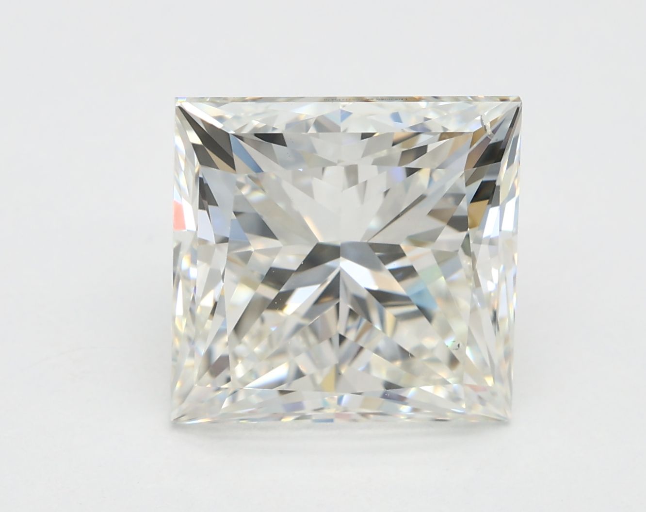 5.01 ct. princess Lab Grown Diamond front image