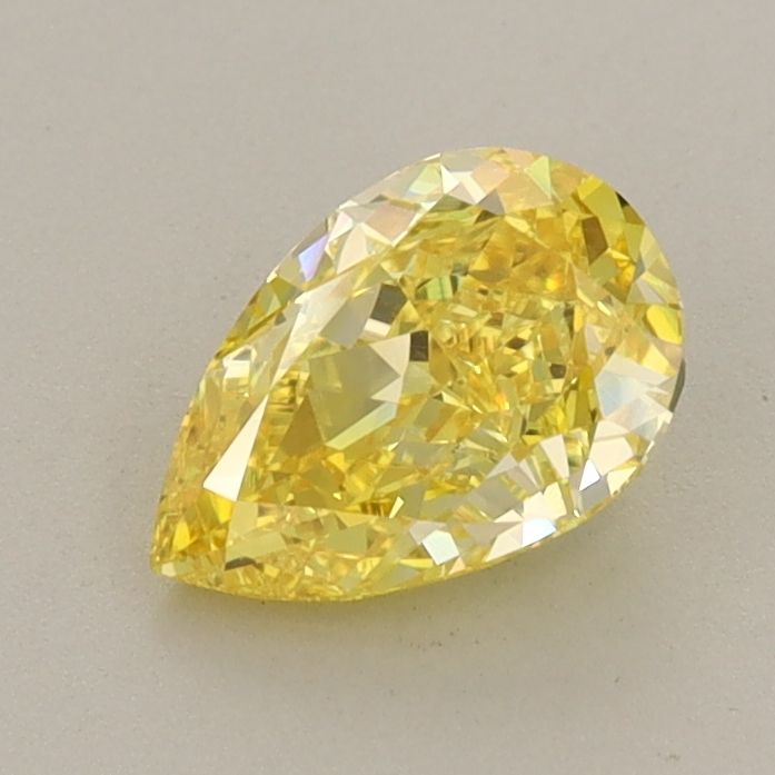 0.93 CT Fancy Intense Yellow PEAR