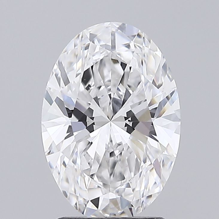 2.01 ct. oval Lab Grown Diamond front image