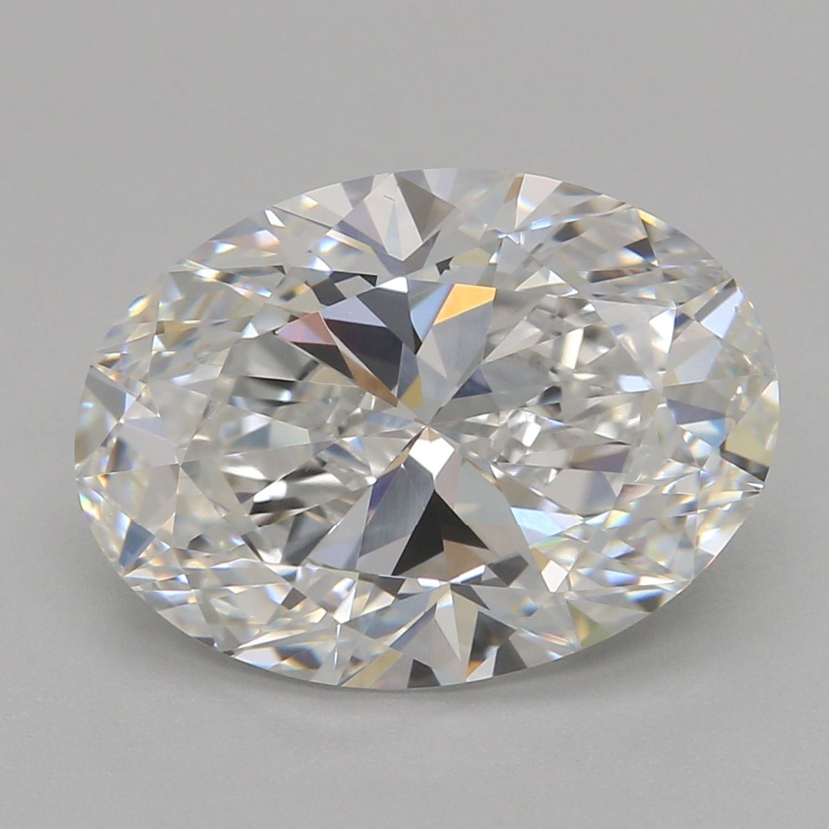 3.01 ct. oval Lab Grown Diamond front image