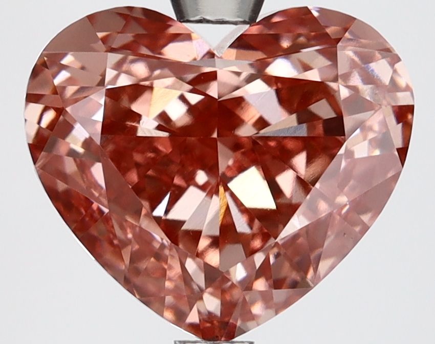 4.15 ct. heart Lab Grown Diamond front image