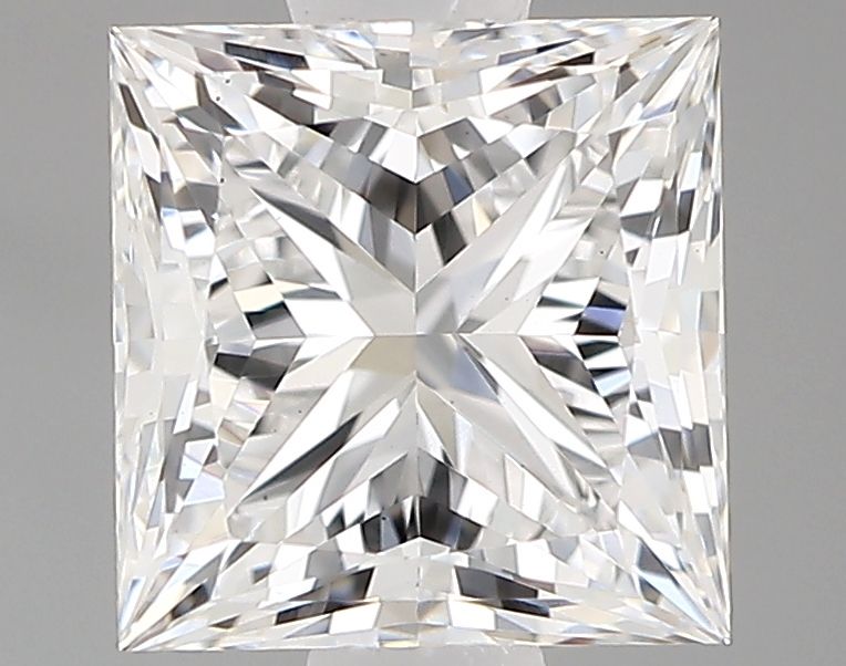 0.86 ct. princess Lab Grown Diamond front image