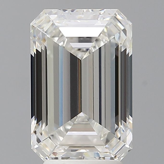 4.04 ct. emerald Lab Grown Diamond front image