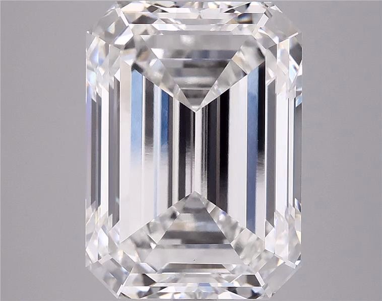 5.91 ct. emerald Lab Grown Diamond front image