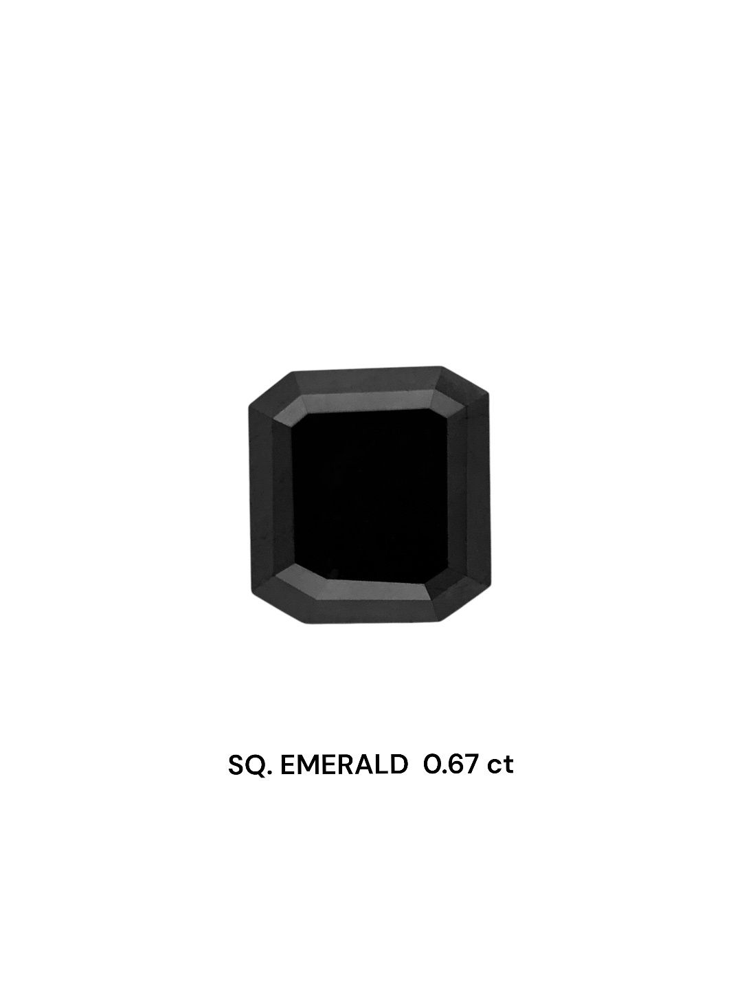 Diament 0.67 ct Fancy Black/VVS2