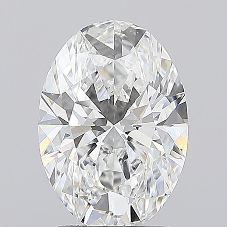 2.84 ct. oval Lab Grown Diamond front image