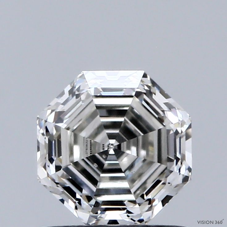 1 ct lab-grown Octagonal Diamond