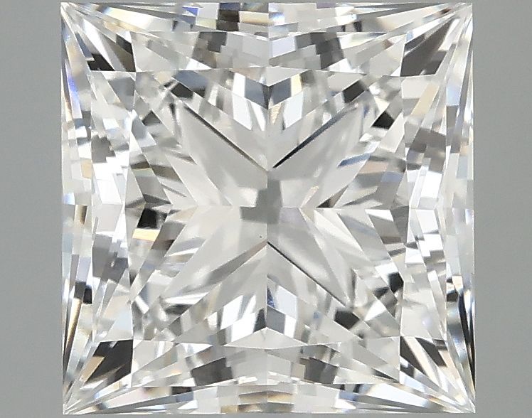 3.77 ct. princess Lab Grown Diamond front image