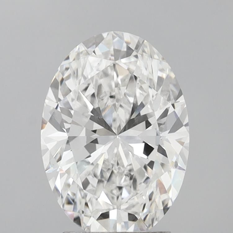 3.05 ct. oval Lab Grown Diamond front image