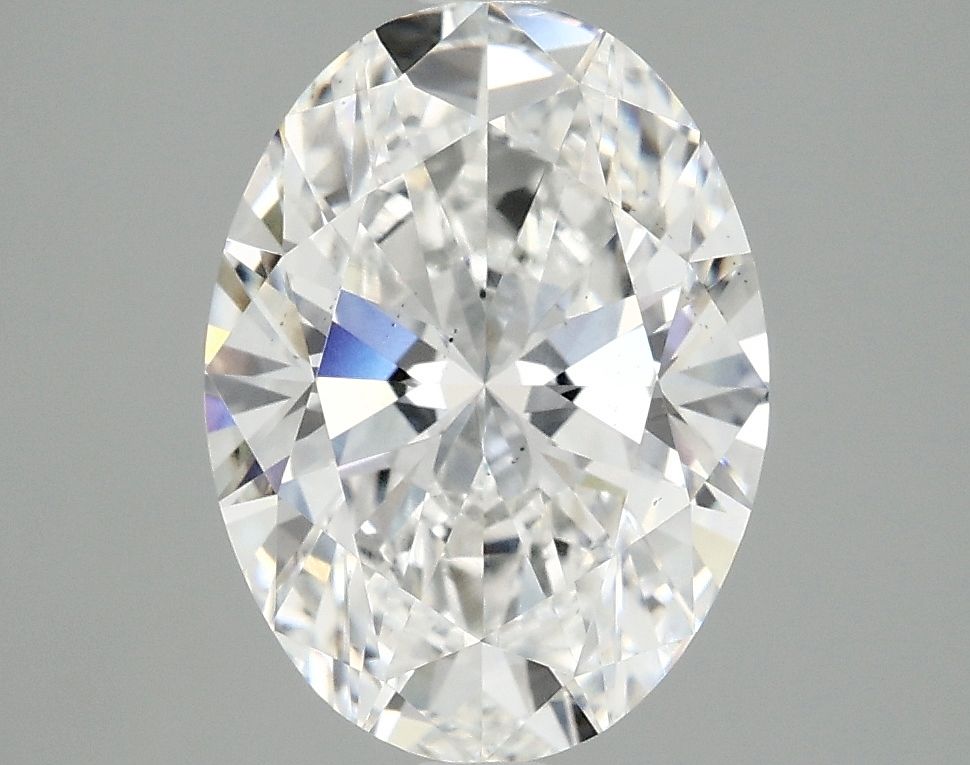 3.10 ct. oval Lab Grown Diamond front image