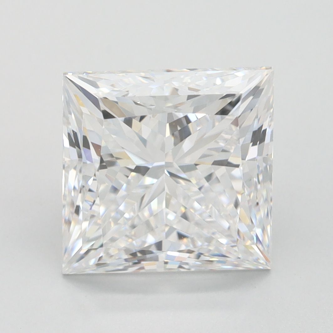 3.22 ct. princess Lab Grown Diamond front image