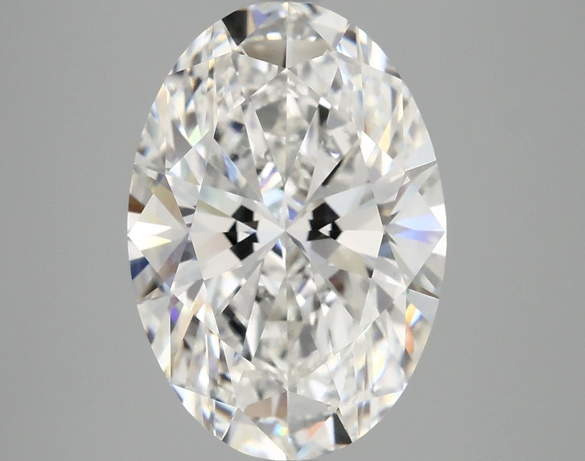 5.09 ct. oval Lab Grown Diamond front image