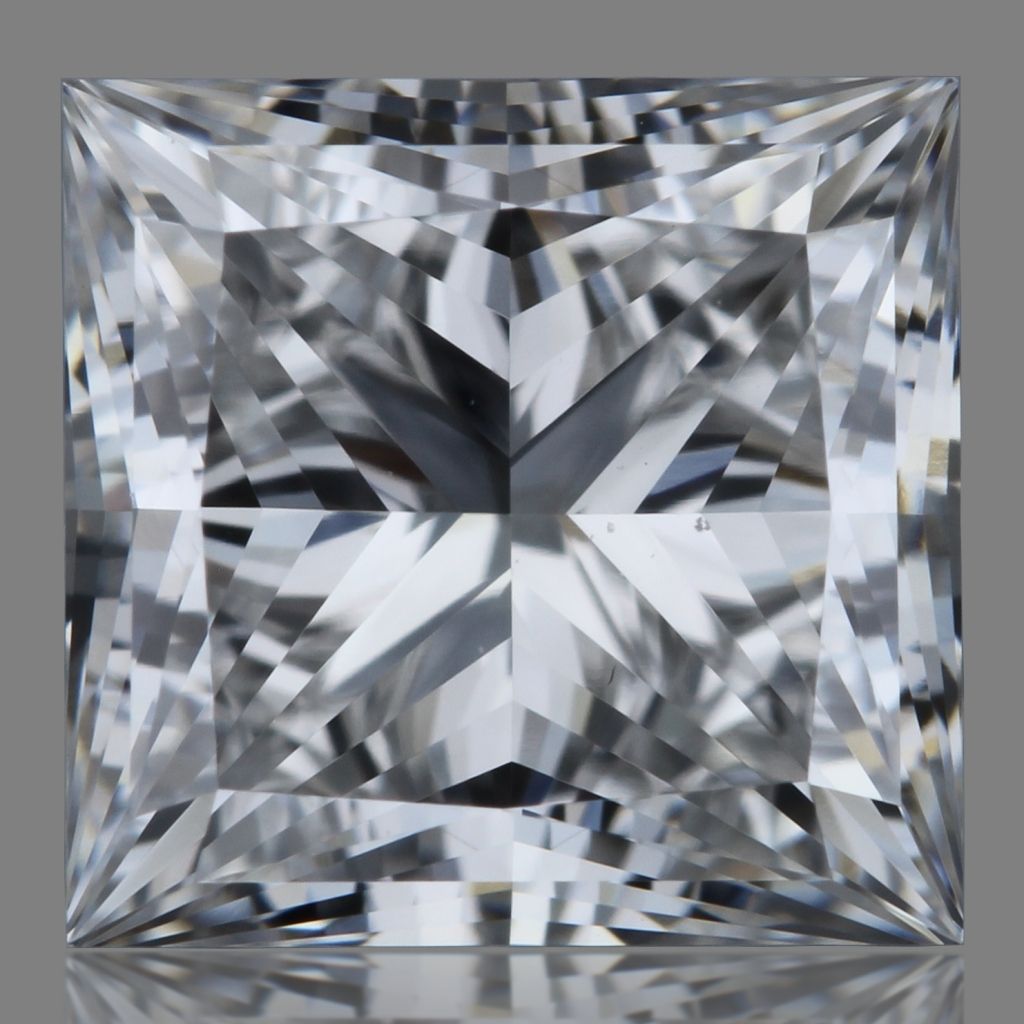 1.34 ct. princess Lab Grown Diamond front image