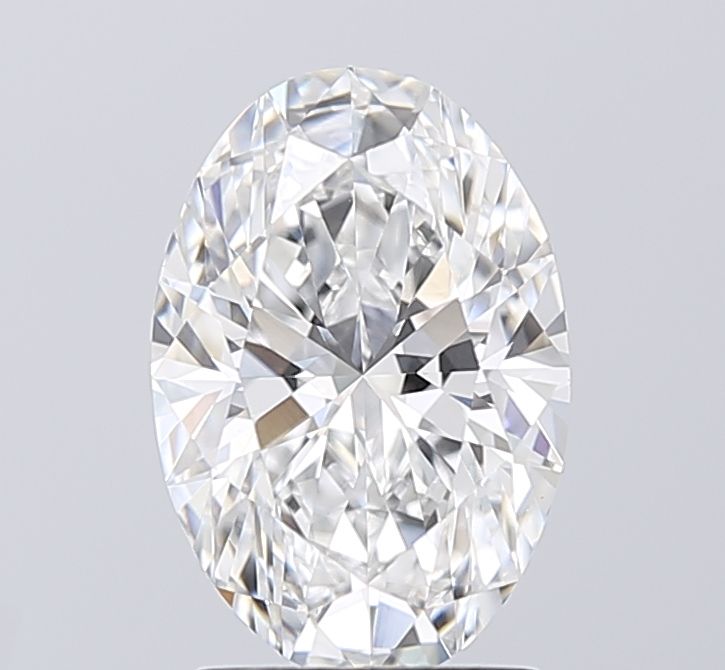 3.04 ct. oval Lab Grown Diamond front image