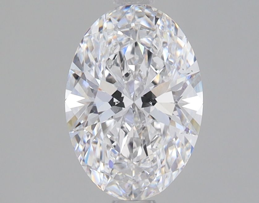 1.28 ct. oval Lab Grown Diamond front image
