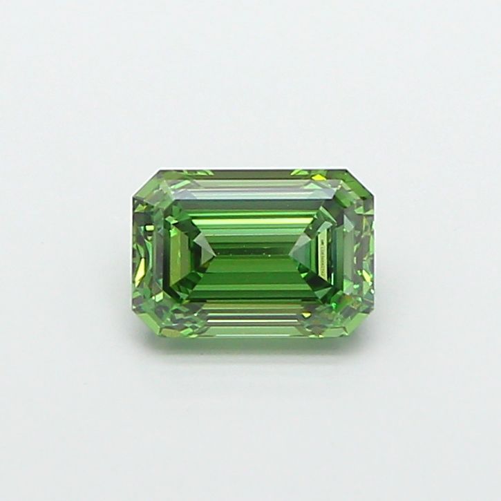 1.55 CT Fancy Vivid Green EMERALD