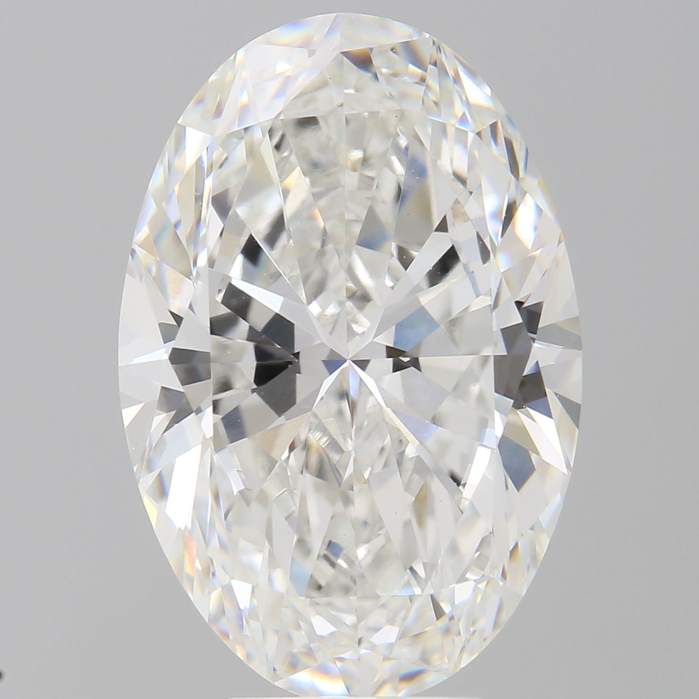 7.01 ct. oval Lab Grown Diamond front image