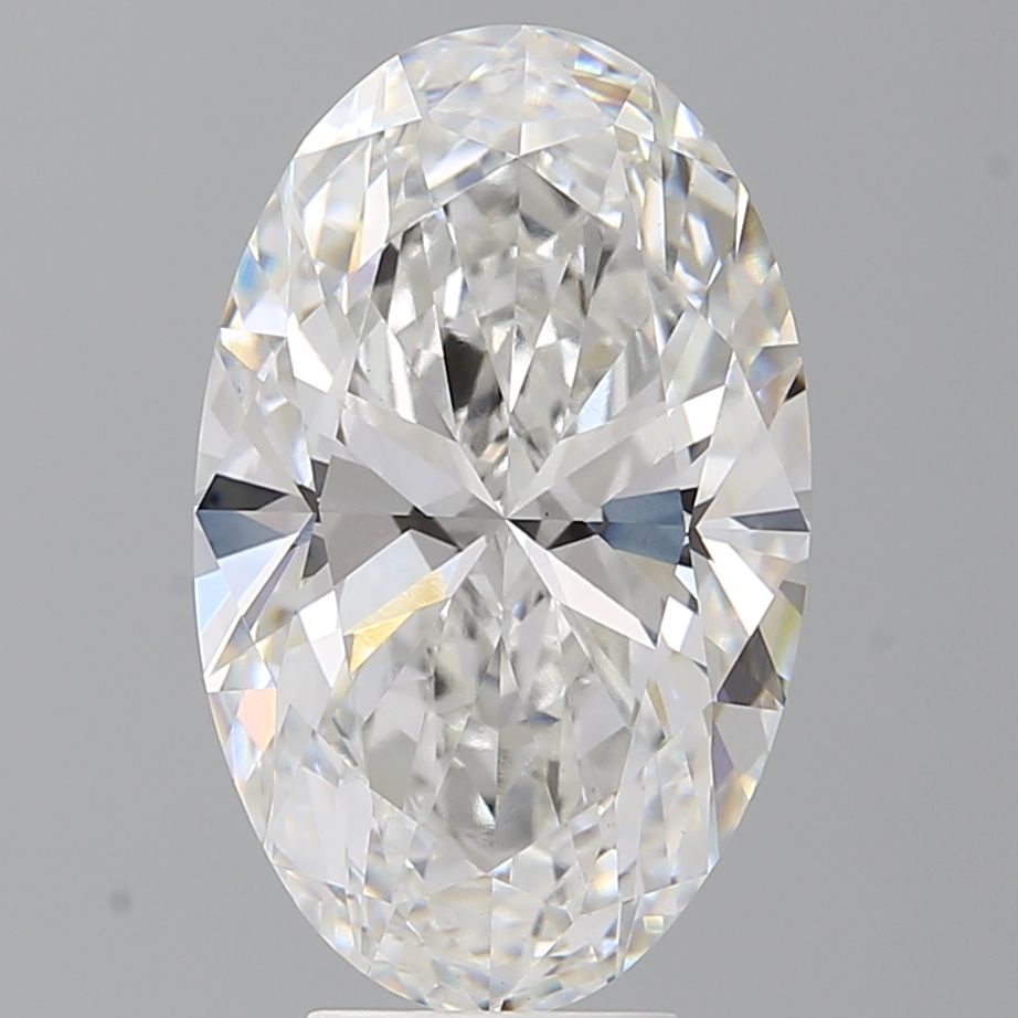 6.07 ct. oval Lab Grown Diamond front image