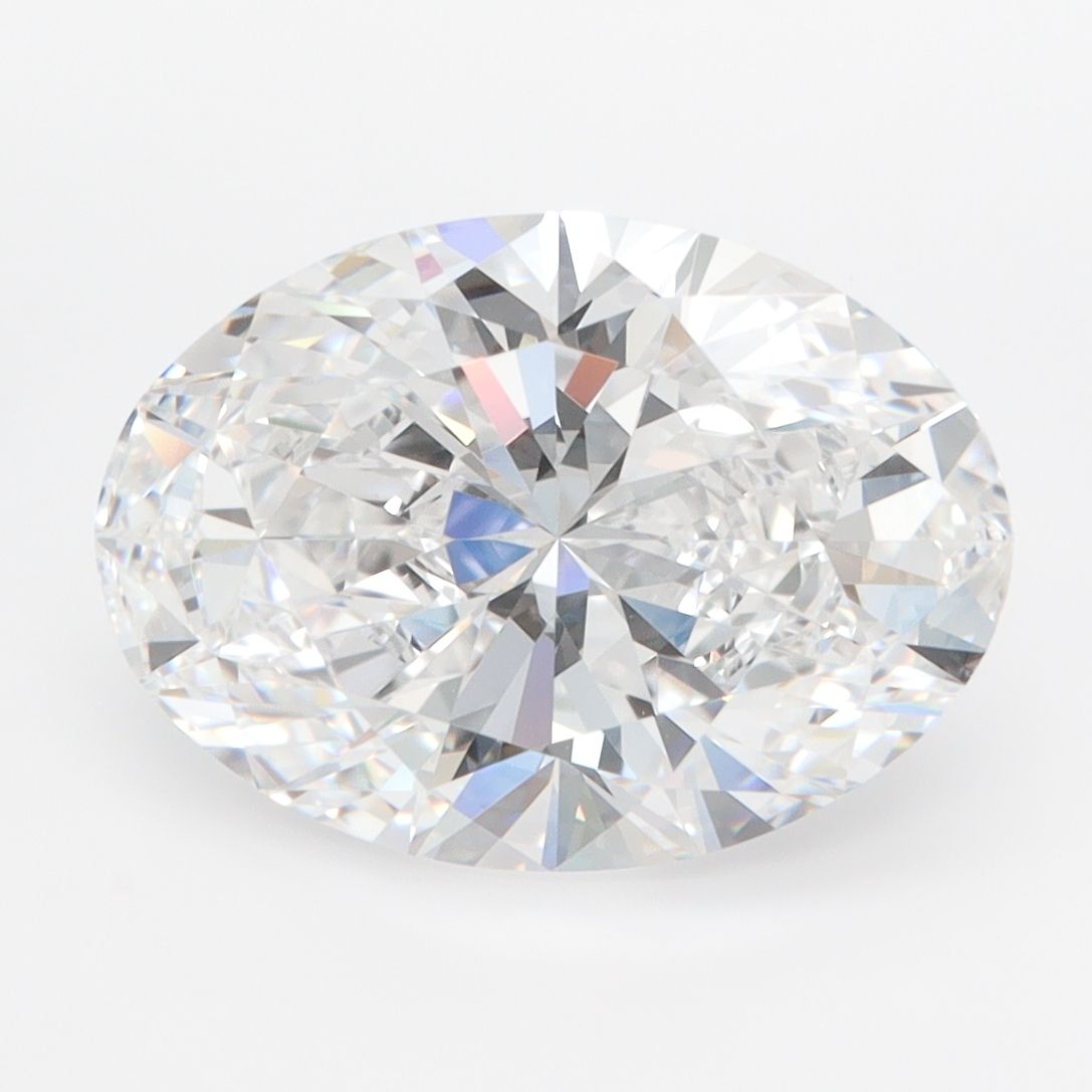 4.02 ct. oval Lab Grown Diamond front image
