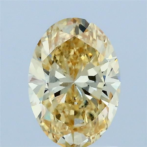 1.05 CT Fancy Yellow OVAL