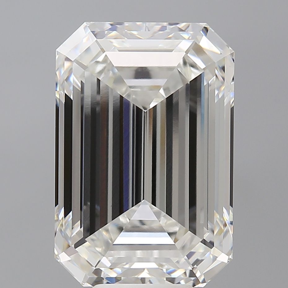 9.58 ct. emerald Lab Grown Diamond front image