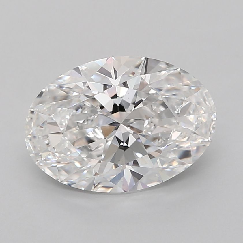 3.04 ct. oval Lab Grown Diamond front image