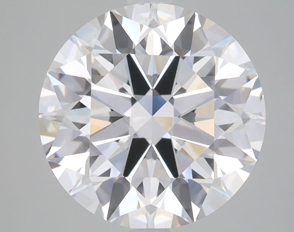 Diamant Rond 4.58 ct - Couleur F - Pureté VS2