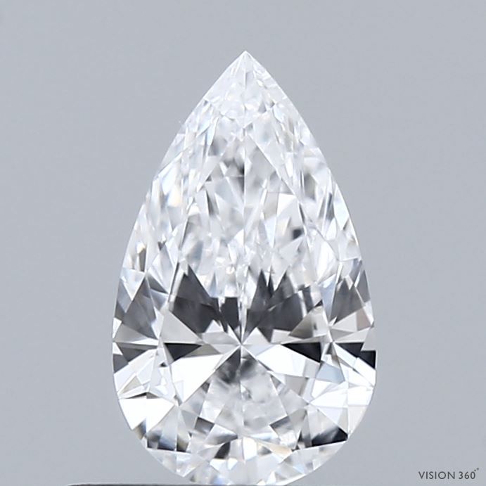 0.47 ct lab-grown Pear Diamond