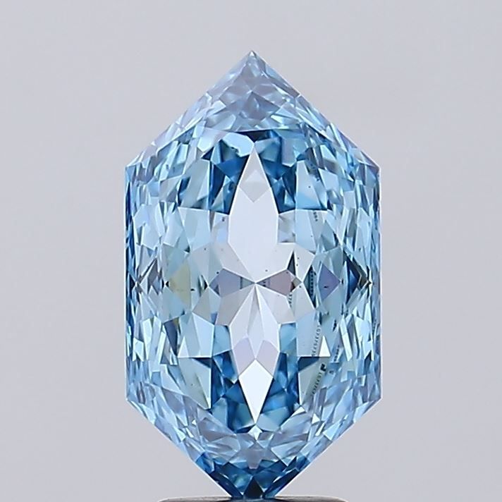 4.58 ct lab-grown Hexagonal Diamond
