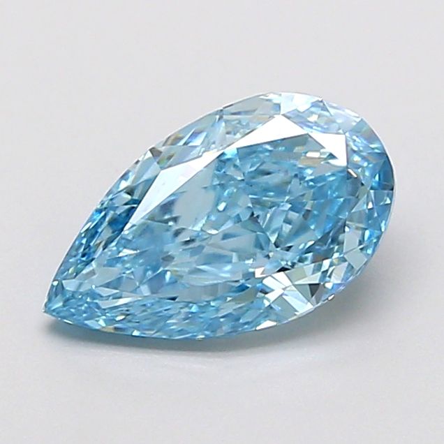 1.03 CT Fancy Vivid Blue PEAR