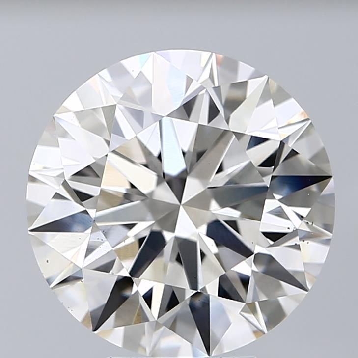 5.31 ct. round Lab Grown Diamond front image