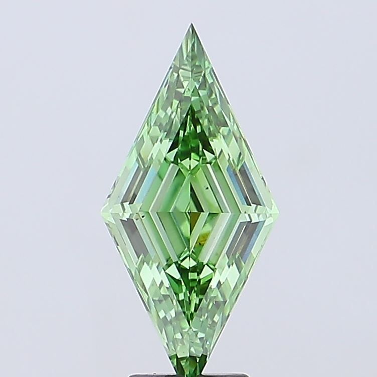 3.43 ct lab-grown Lozenge Diamond