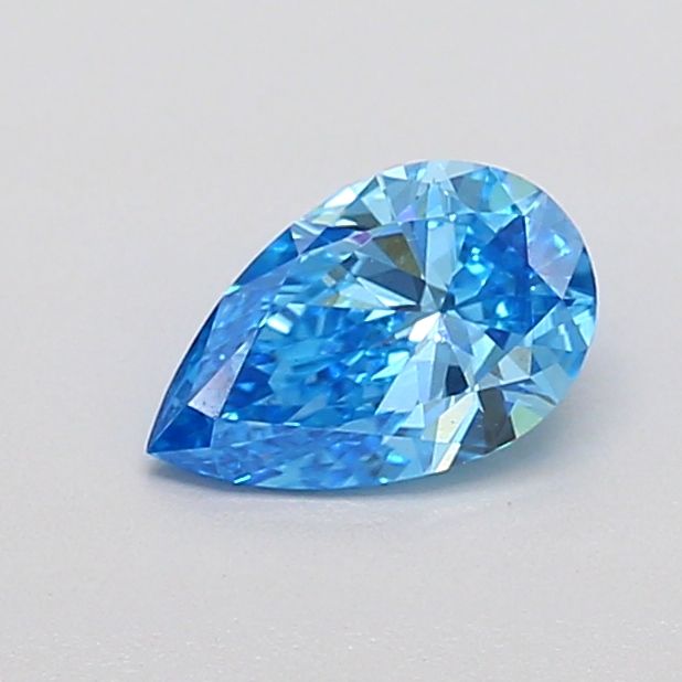 0.5 CT Fancy Vivid Blue PEAR