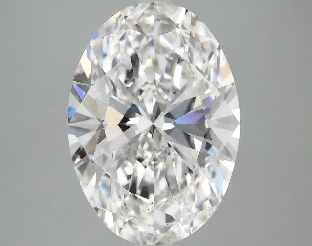4.07 ct. oval Lab Grown Diamond front image