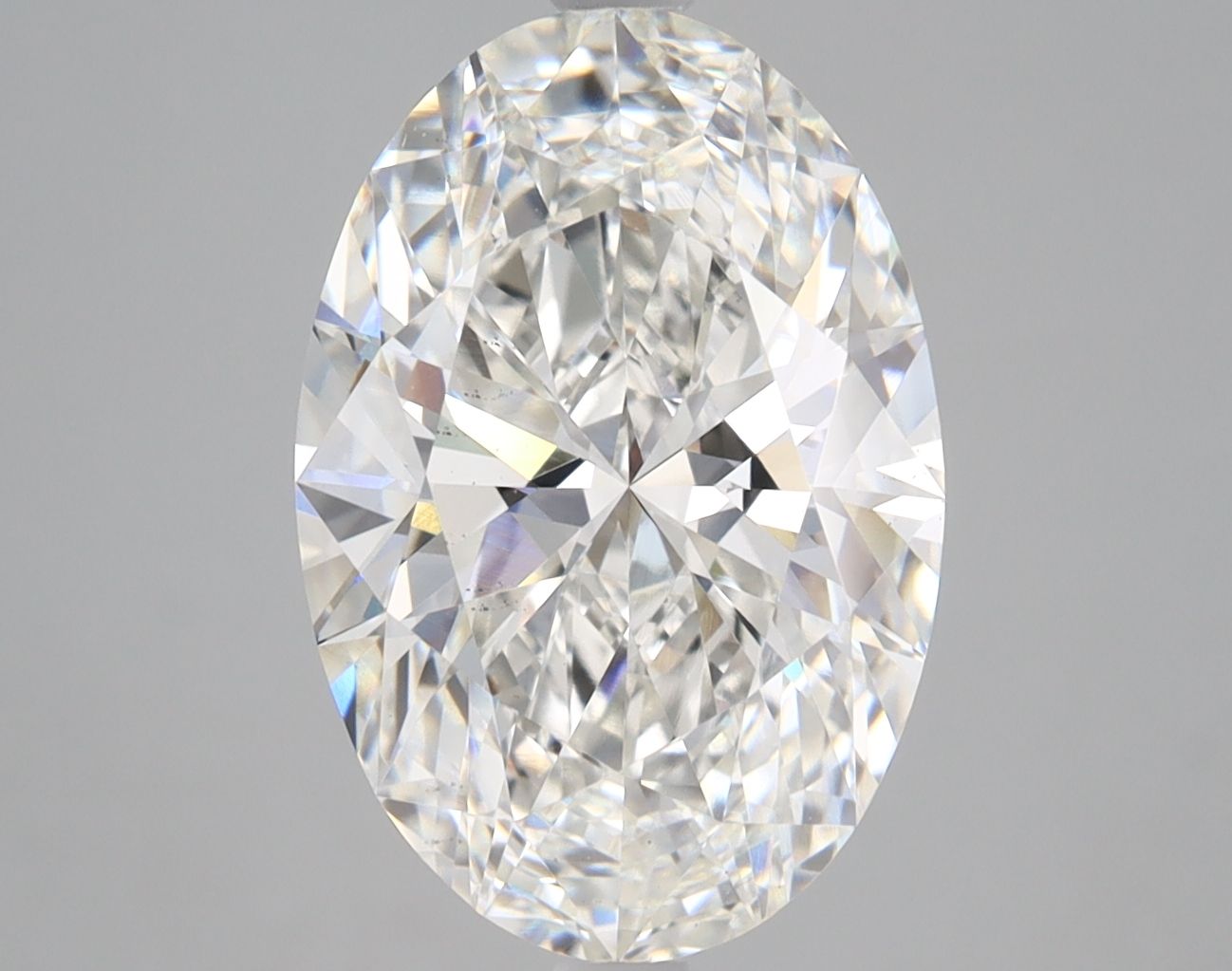 4.65 ct. oval Lab Grown Diamond front image