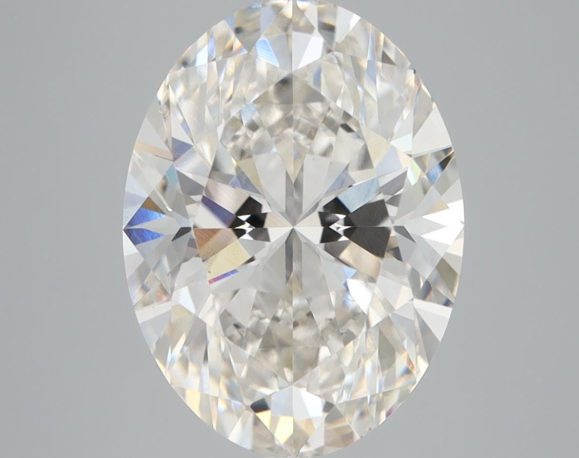 5.01 ct. oval Lab Grown Diamond front image