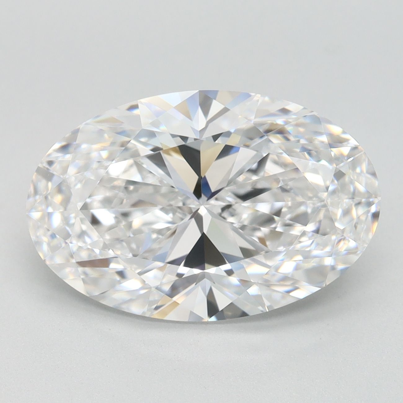 4.09 ct. oval Lab Grown Diamond front image