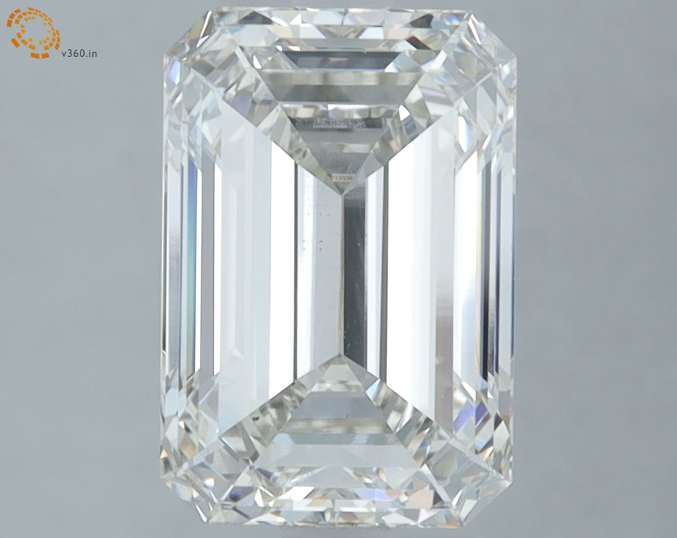 3.26 ct. emerald Lab Grown Diamond front image